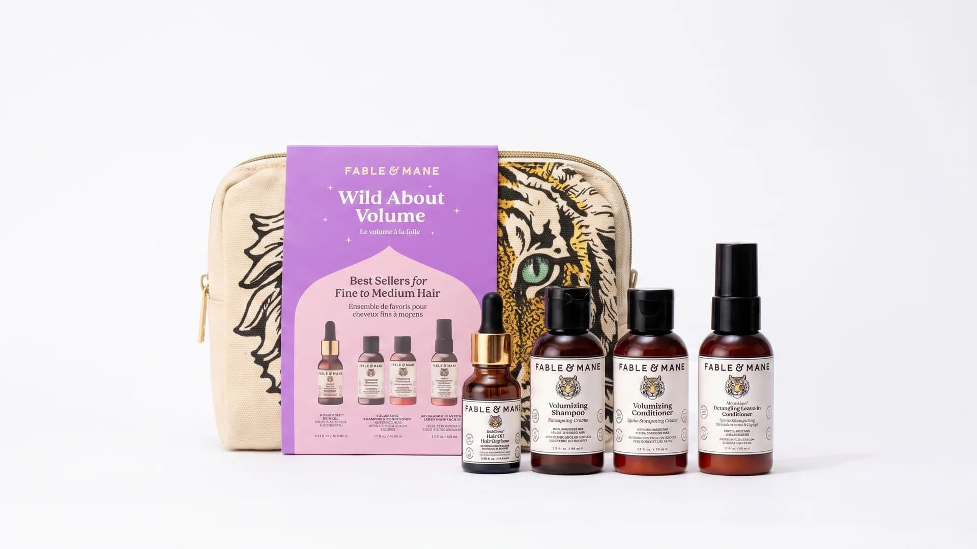 ست Wild About Volume از برند Fable & Mane